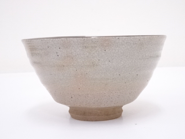 茶道具 灰志野 茶碗 寺田美山造 共箱 美品 739 道具 ] - 道具 寺田美山造 灰志野茶碗 | ネットショップ圭 netshop Kei